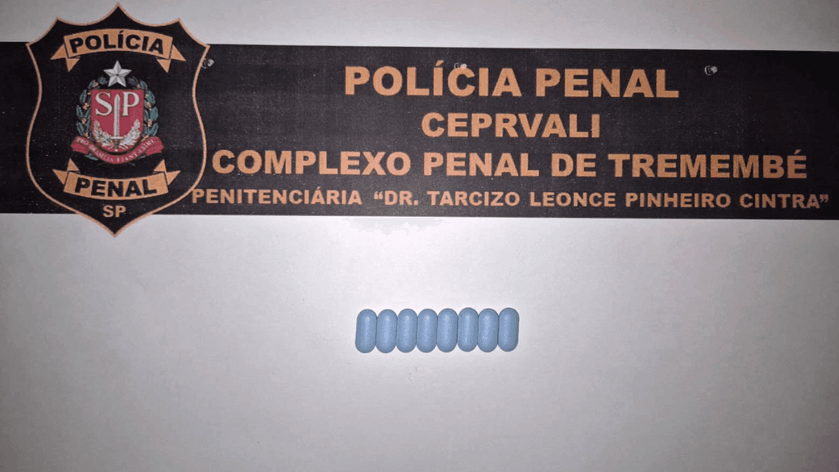 Mulher é flagrada com estimulante sexual ao entrar em presídio de Tremembé