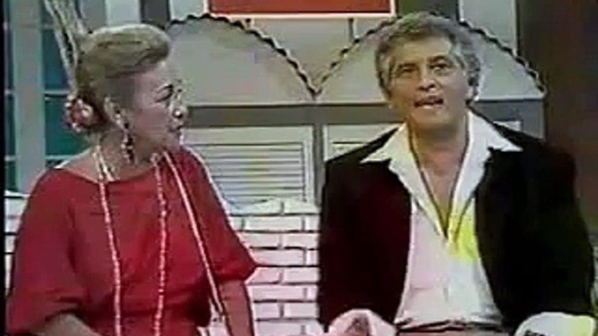 Carlos Alberto de Nóbrega no Praça Brasil, programa exibido pela Band nos anos 80