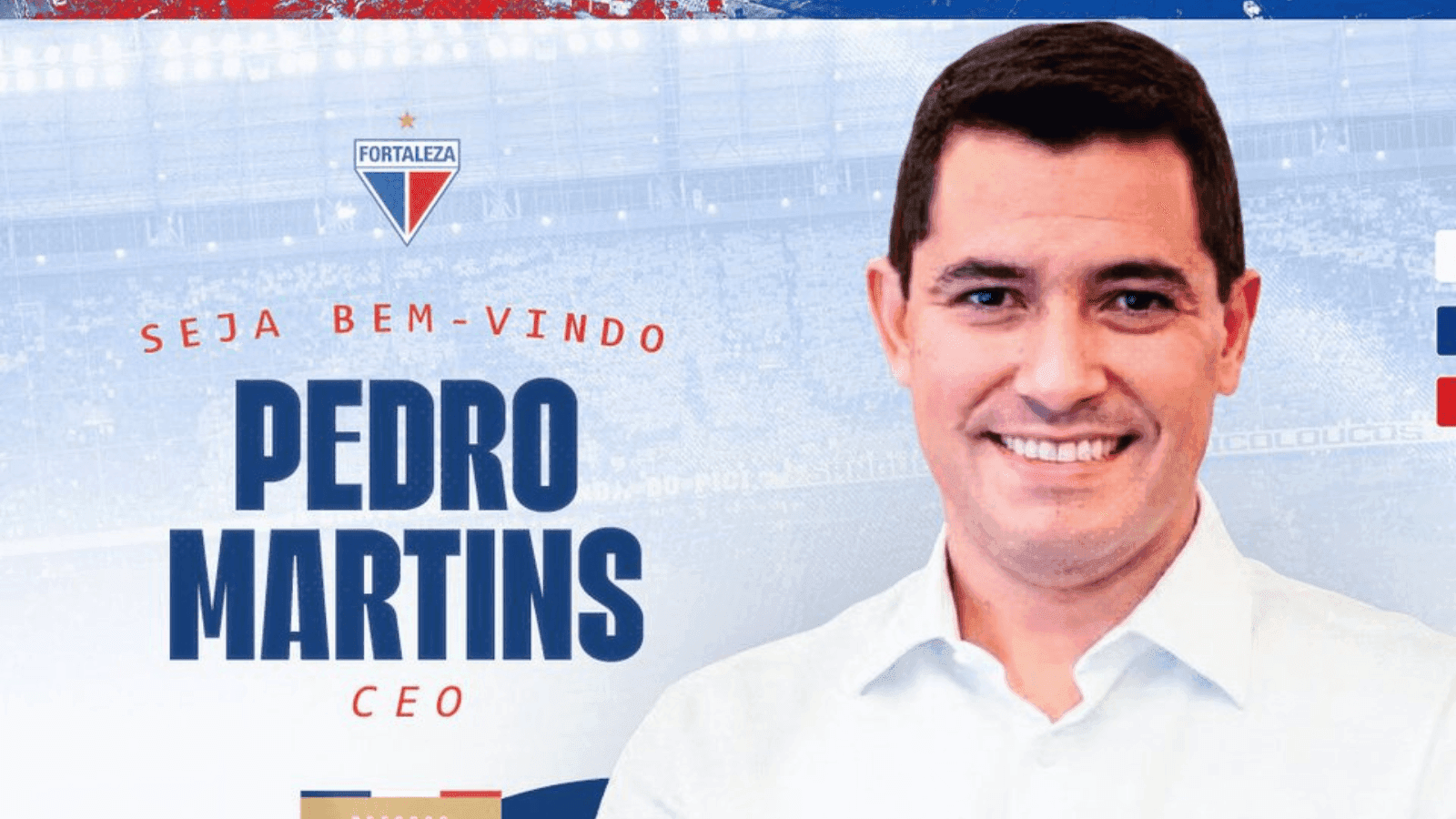 Pedro Martins é anunciado como CEO do Fortaleza
