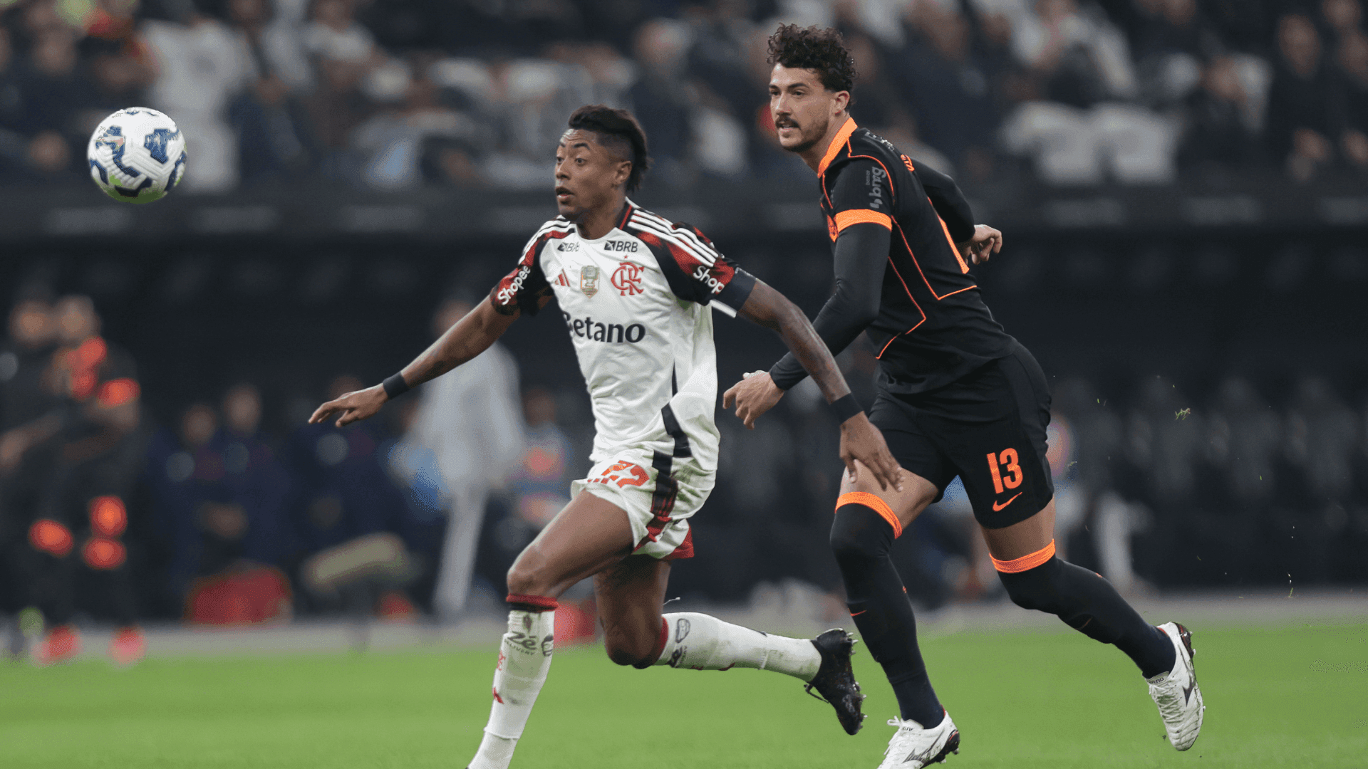 Flamengo e Corinthians pelo Campeonato Brasileiro