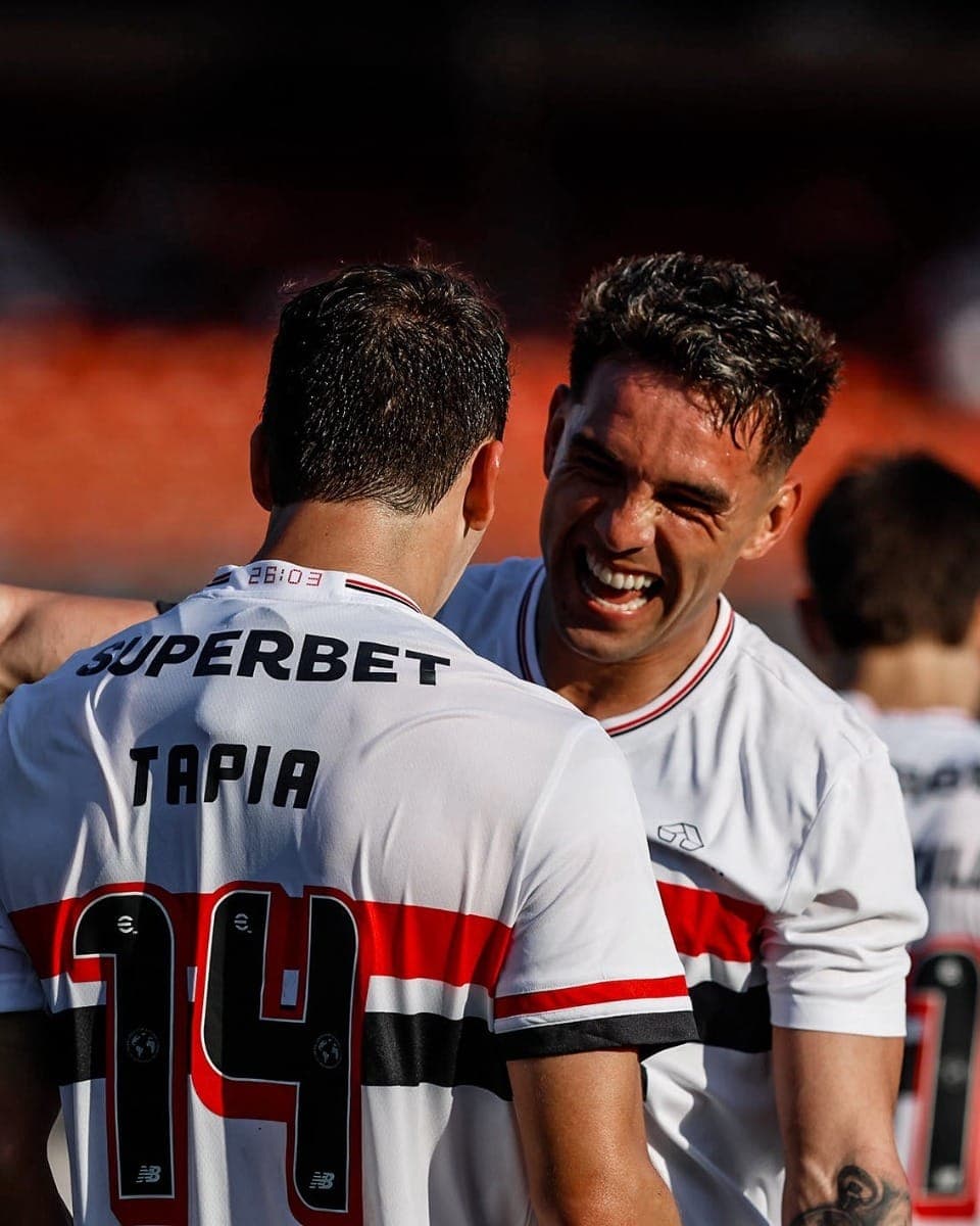 Gonzalo Tapia e Enzo Díaz são adquiridos em definitivo pelo São Paulo