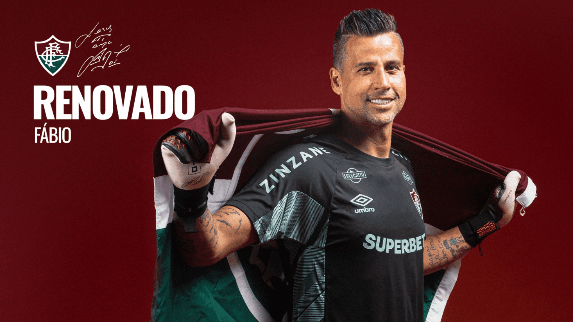 Em quatro temporadas, o goleiro soma 261 partidas e foi peça fundamental em conquistas históricas, como a Libertadores de 2023