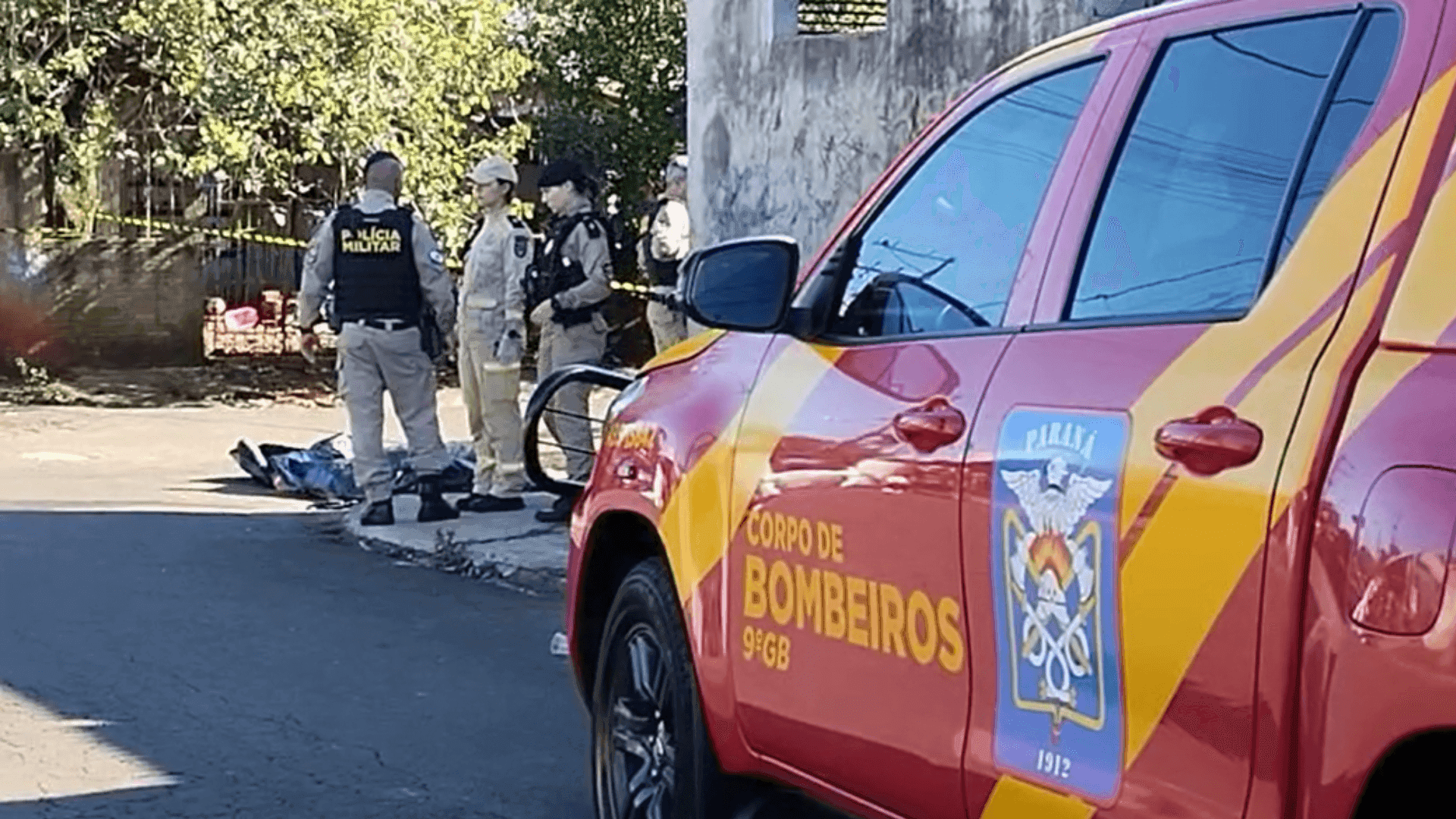 Gari é morto a tiros em frente ao pai em Foz do Iguaçu