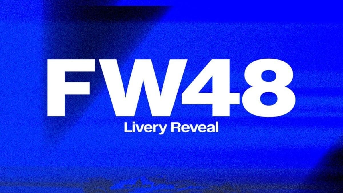 Williams confirma data de apresentação da pintura do FW48 para a F1 2026