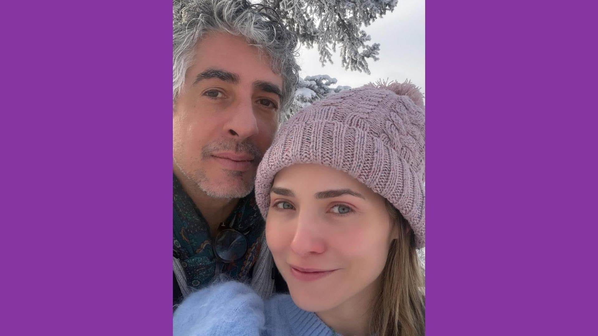 Letícia Colin e Michel Melamed