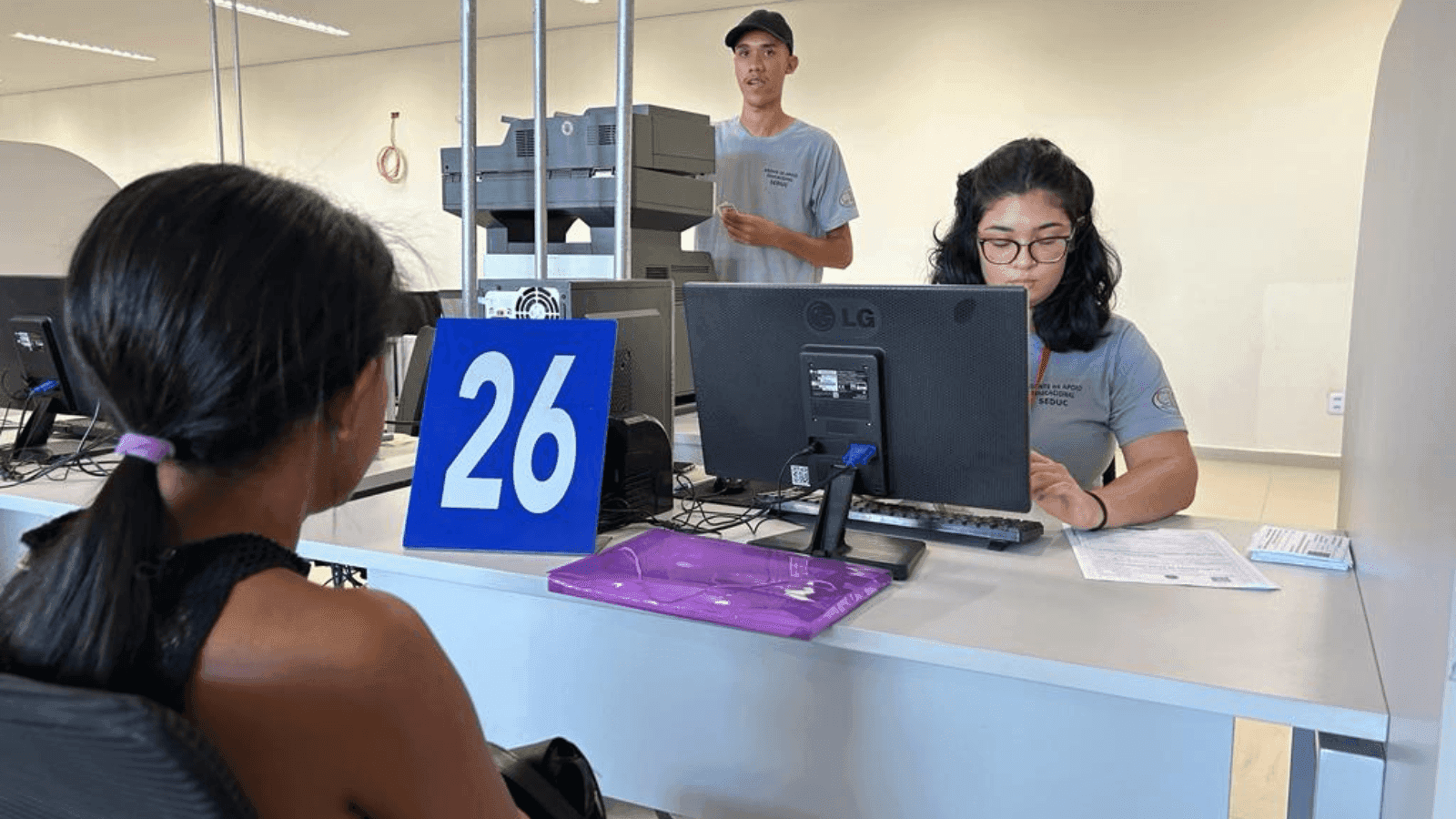 Cadastro é obrigatório para novos alunos ou acompanhantes