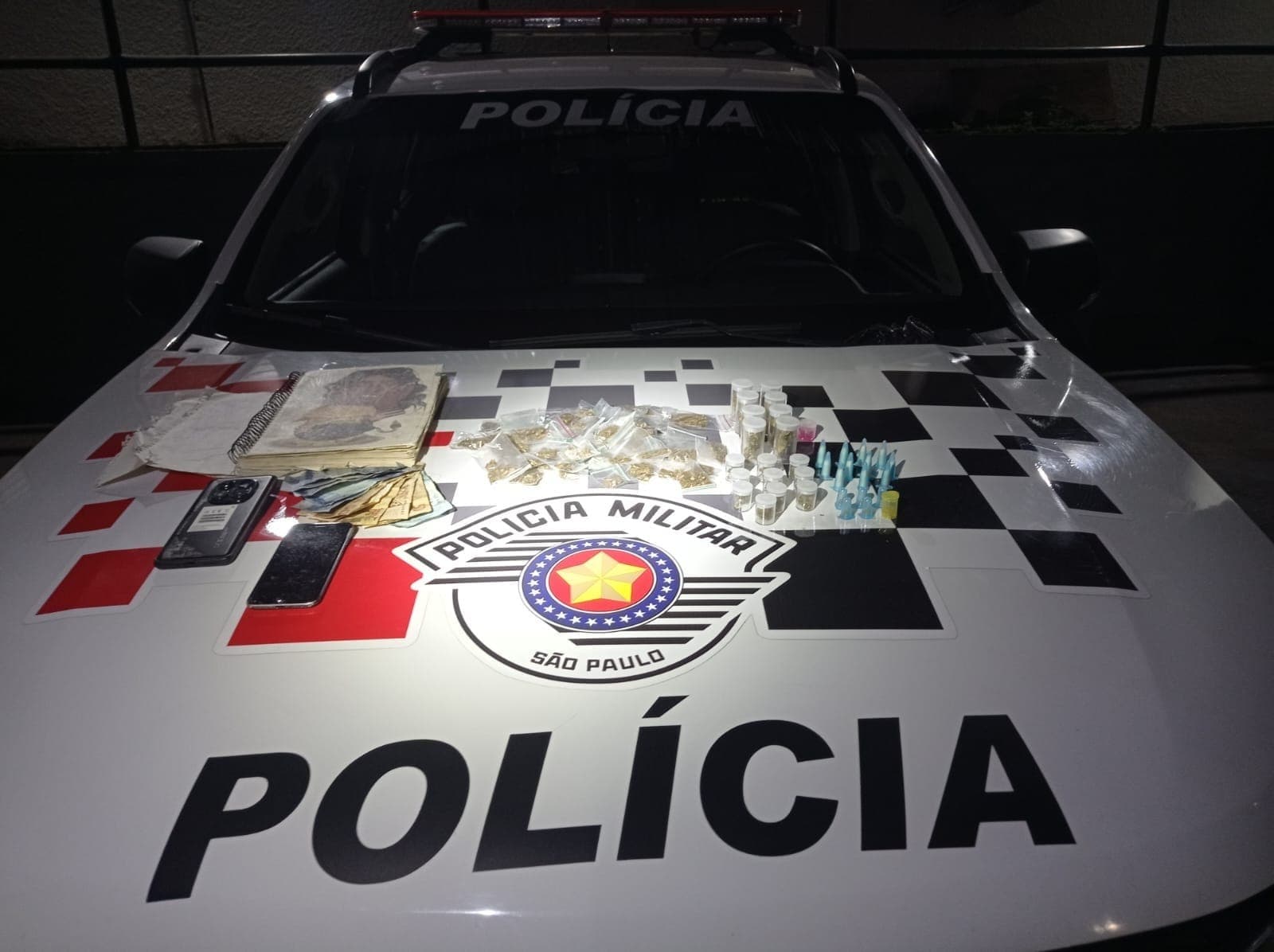 Homem é preso por tráfico de drogas na zona norte de São José