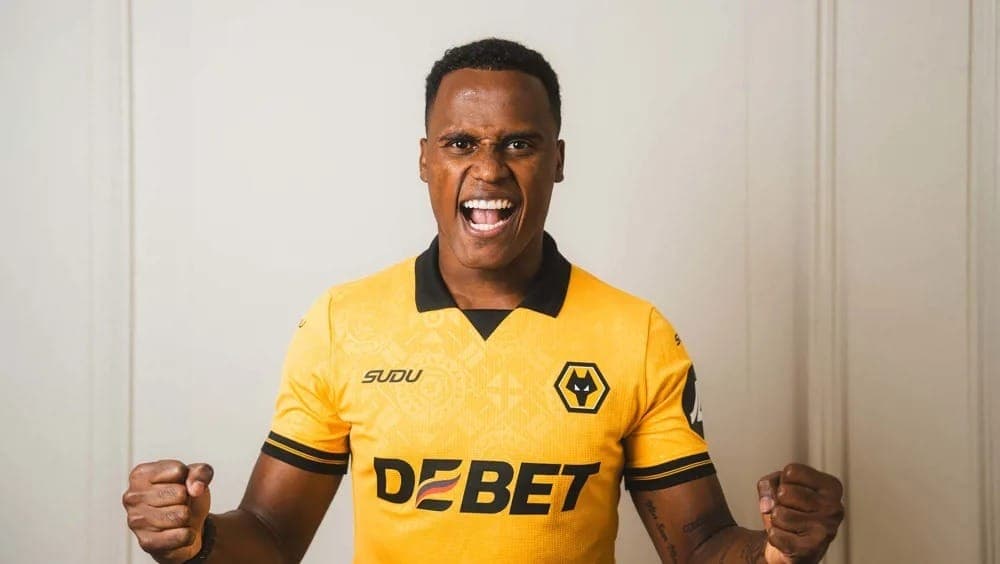 Jhon Arias atualmente joga pelo Wolverhampton, clube da Premier League