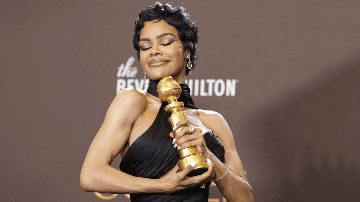 Quem é Teyana Taylor, que mostrou calcinha fio dental no Globo de Ouro