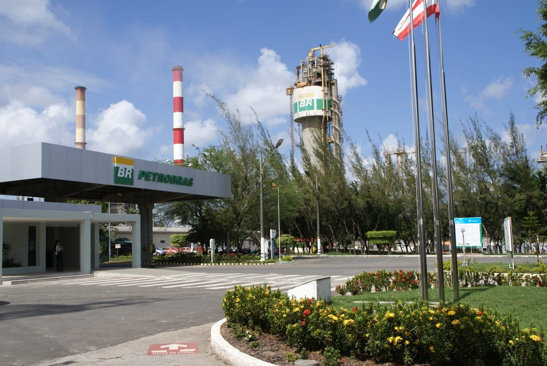 Fábrica de fertilizantes da Petrobras em Camaçari (BA)