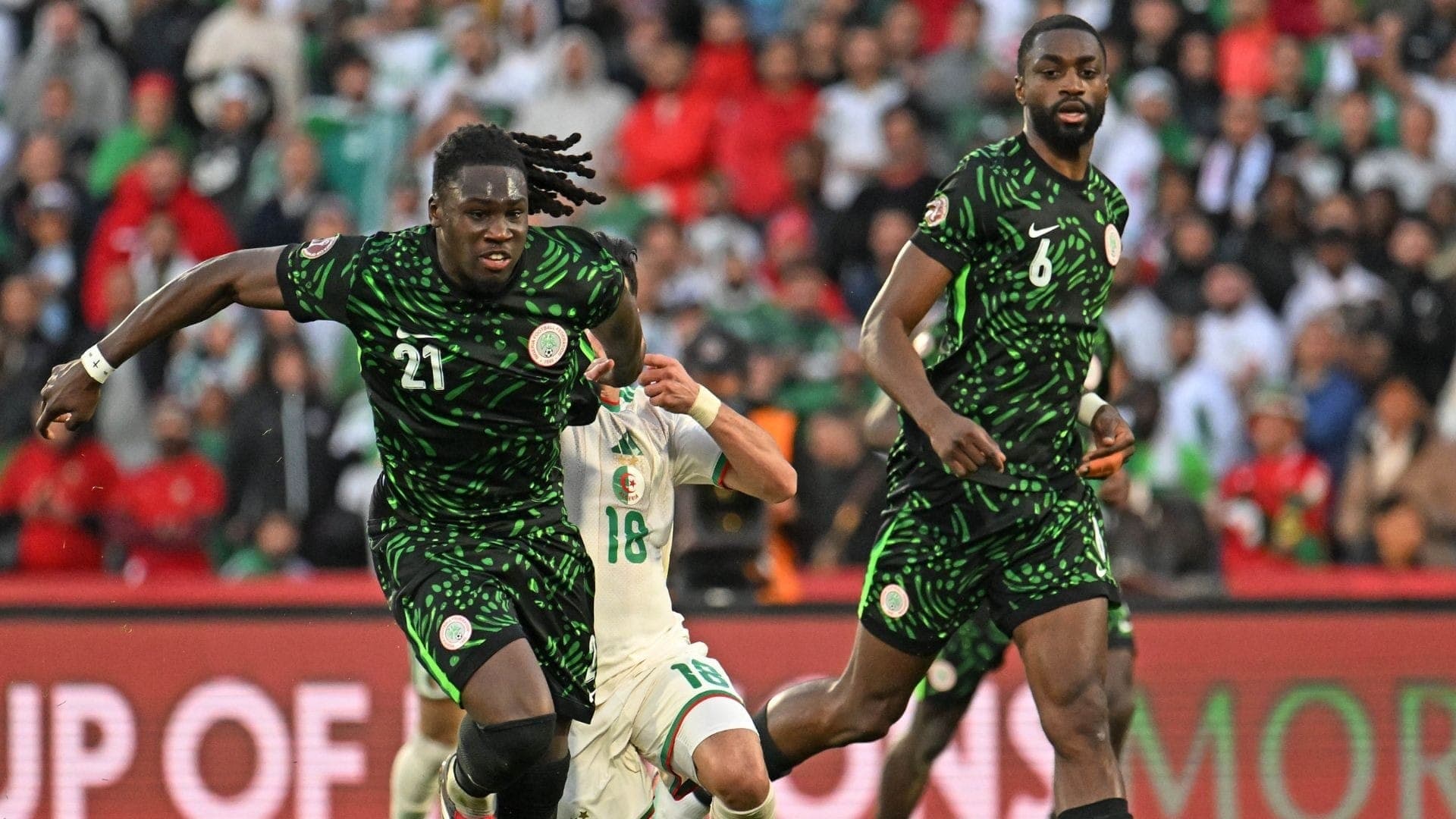 Nigéria está na semfinal depois de derrotar a seleção da Argélia