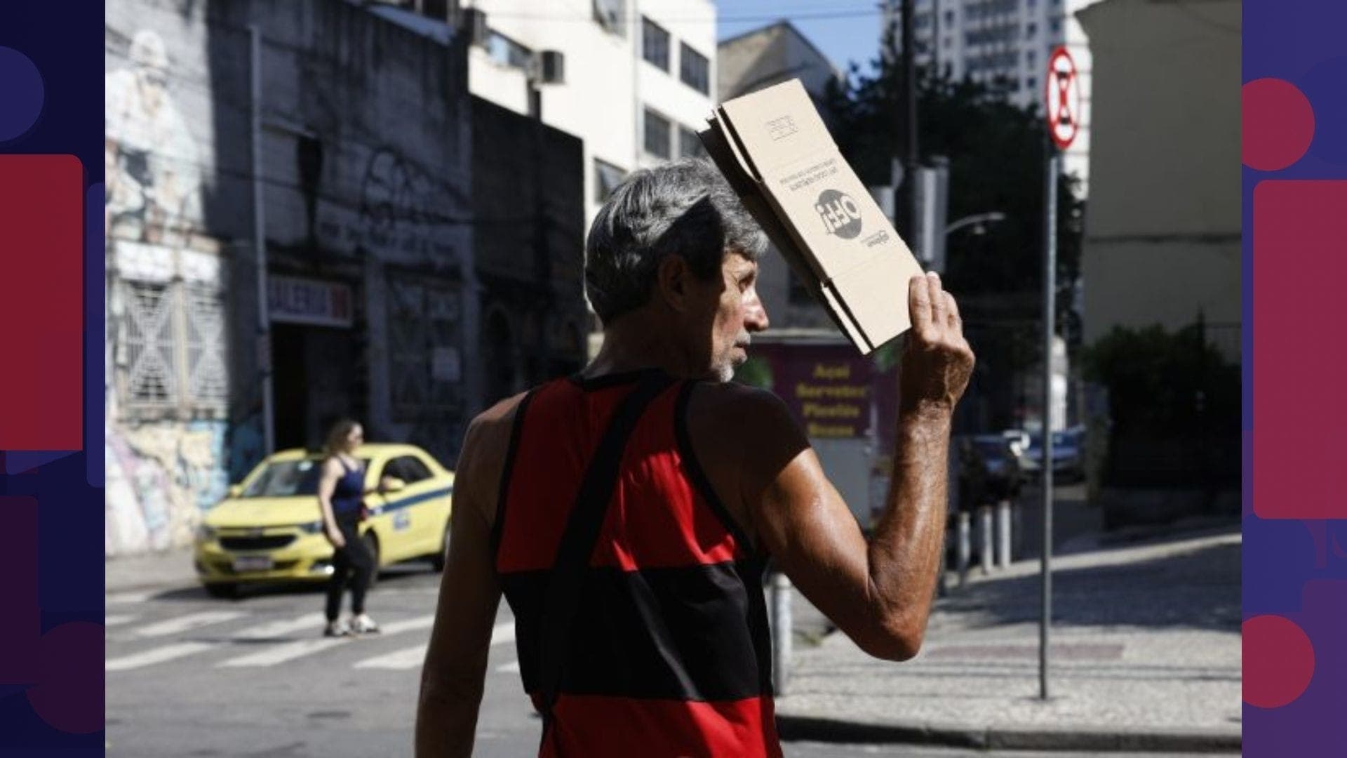 Segundo a Secretaria Municipal de Saúde, houve um aumento de 13% nos atendimentos relacionados ao calor