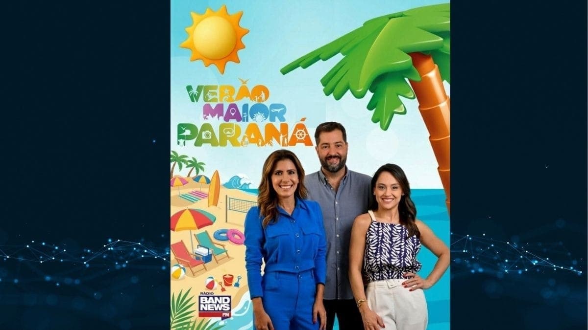 BandNews FM apresenta edição especial do jornal em Matinhos, direto da Praia de Caiobá, dentro do projeto Verão Maior Paraná.