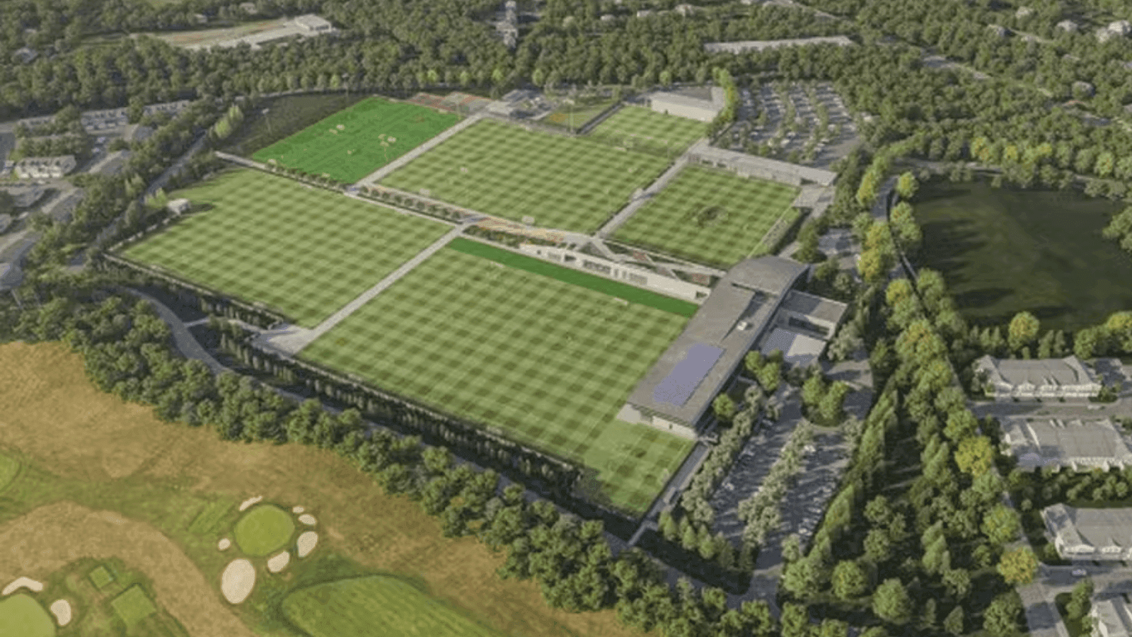 Centro de Treinamento Columbia Park, local de treino da Seleção Brasileira na Copa