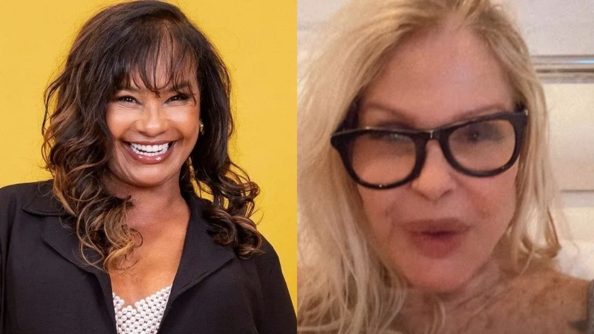 Monique Evans falou de 'famosa chata' e web apontou Solange Couto