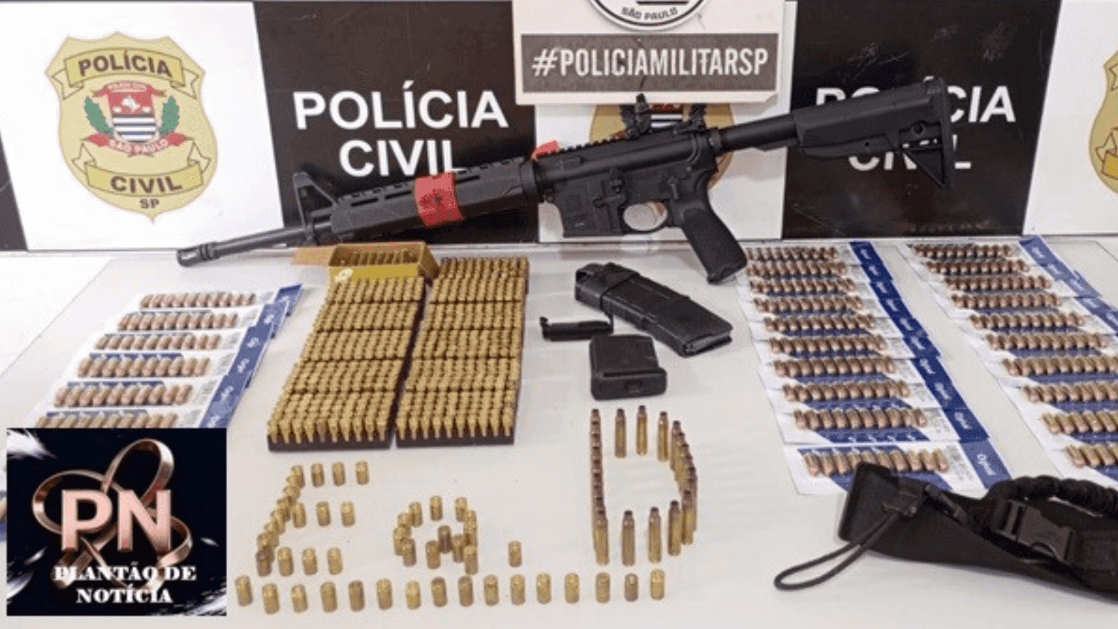Ação foi realizada pelas polícias Militar e Civil