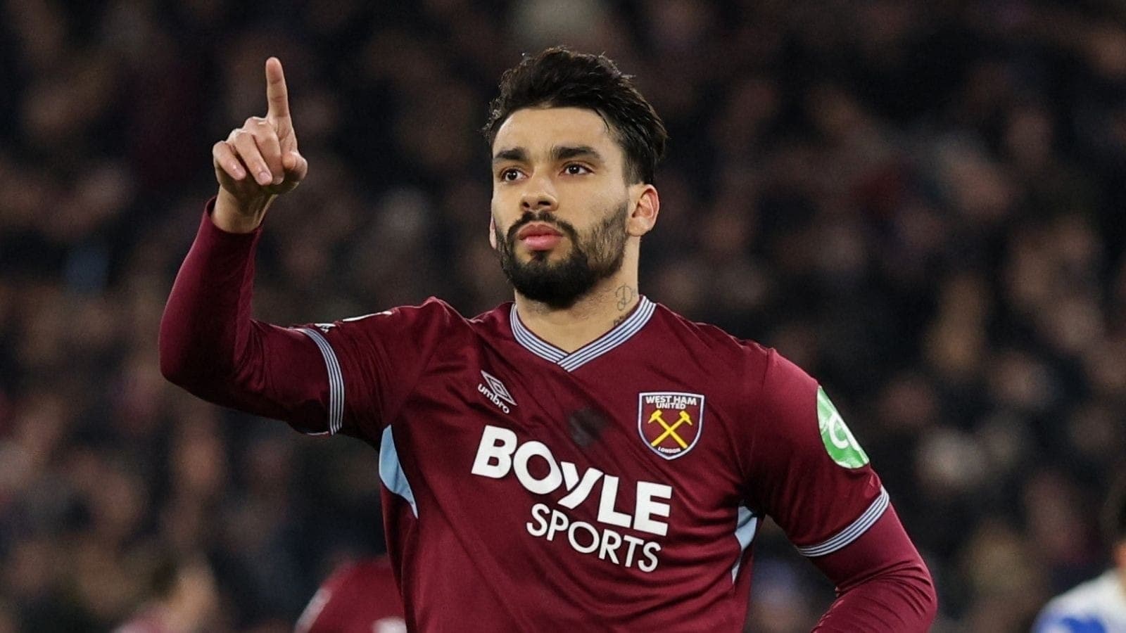 Lucas Paquetá, meia do West Ham e alvo do Flamengo