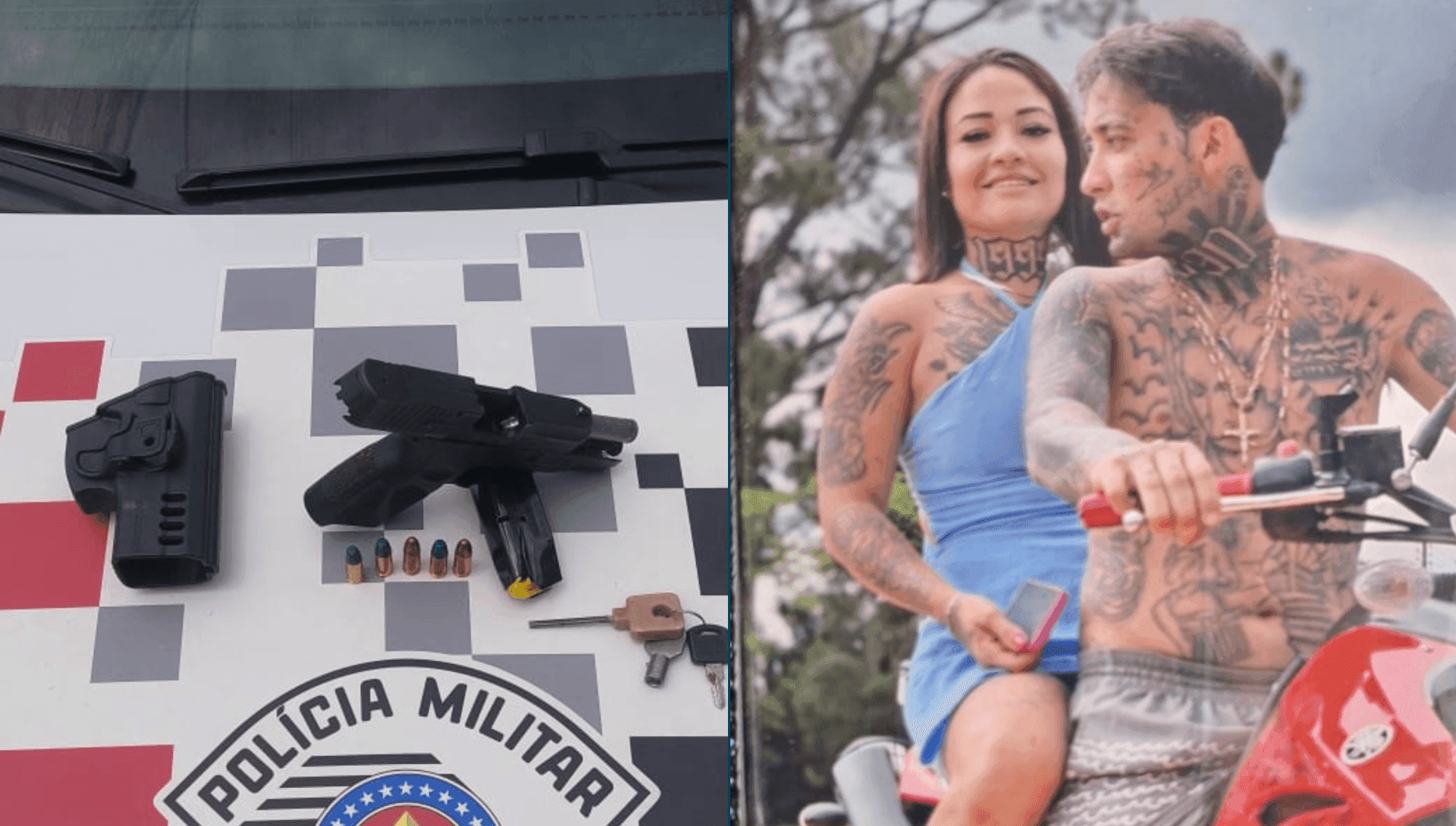 A mulher morreu no local e o homem foi preso em flagrante por feminicídio