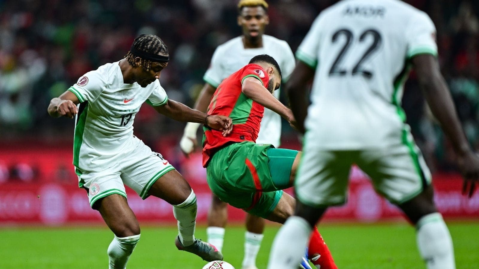 Nigéria foi derrotada pelo Marrocos nos pênaltis na semifinal da CAN