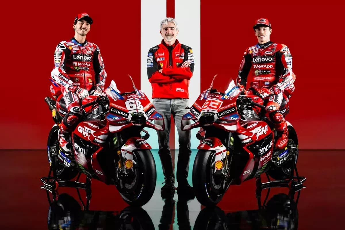 Ducati aposta em visual histórico para temporada de 2026 da MotoGP