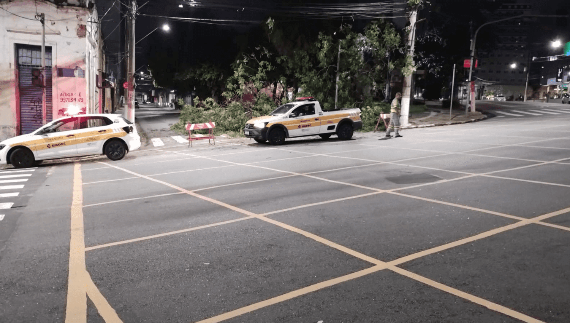 Acidente aconteceu na rua Saldanha Marinho, cruzamento com a Avenida Barão de Itapura,