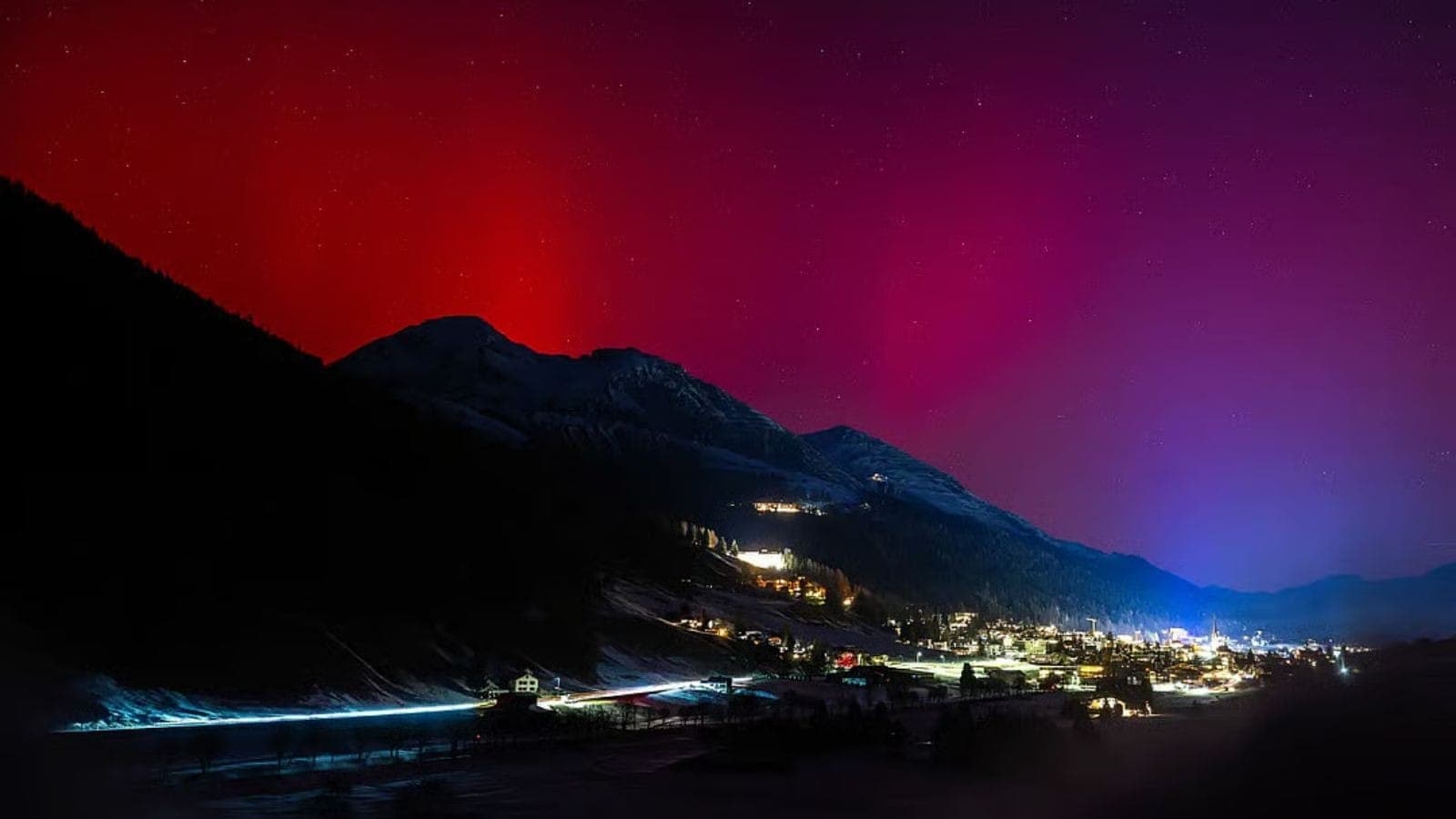 Aurora boreal ficou mais intensa em diversos países