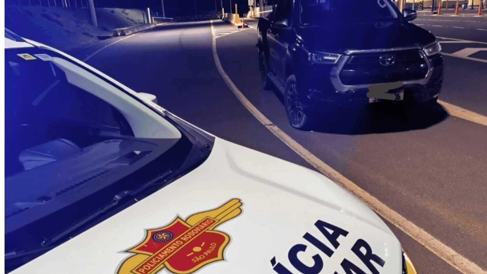 A abordagem foi na Rodovia Comandante João Ribeiro de Barros