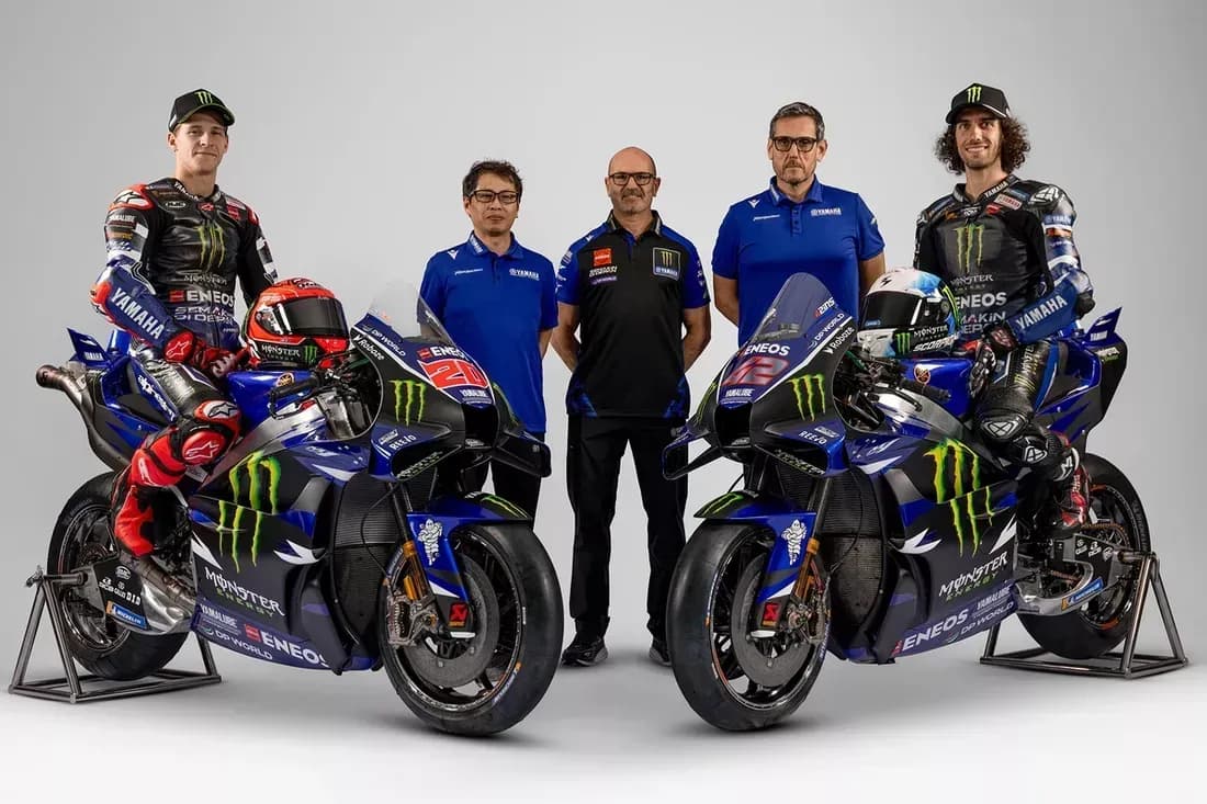 Yamaha revela M1 2026 e aposta em motor V4 para iniciar nova era na MotoGP