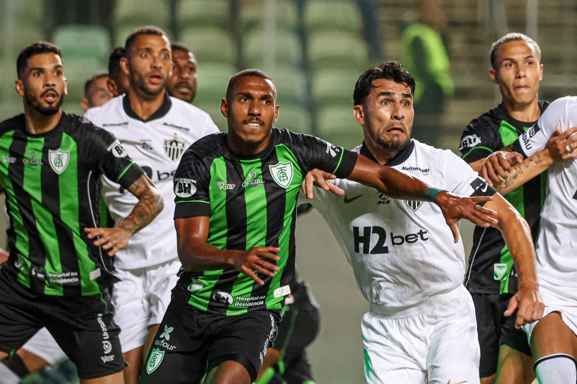Atlético-MG e América-MG empataram no clássico mineiro