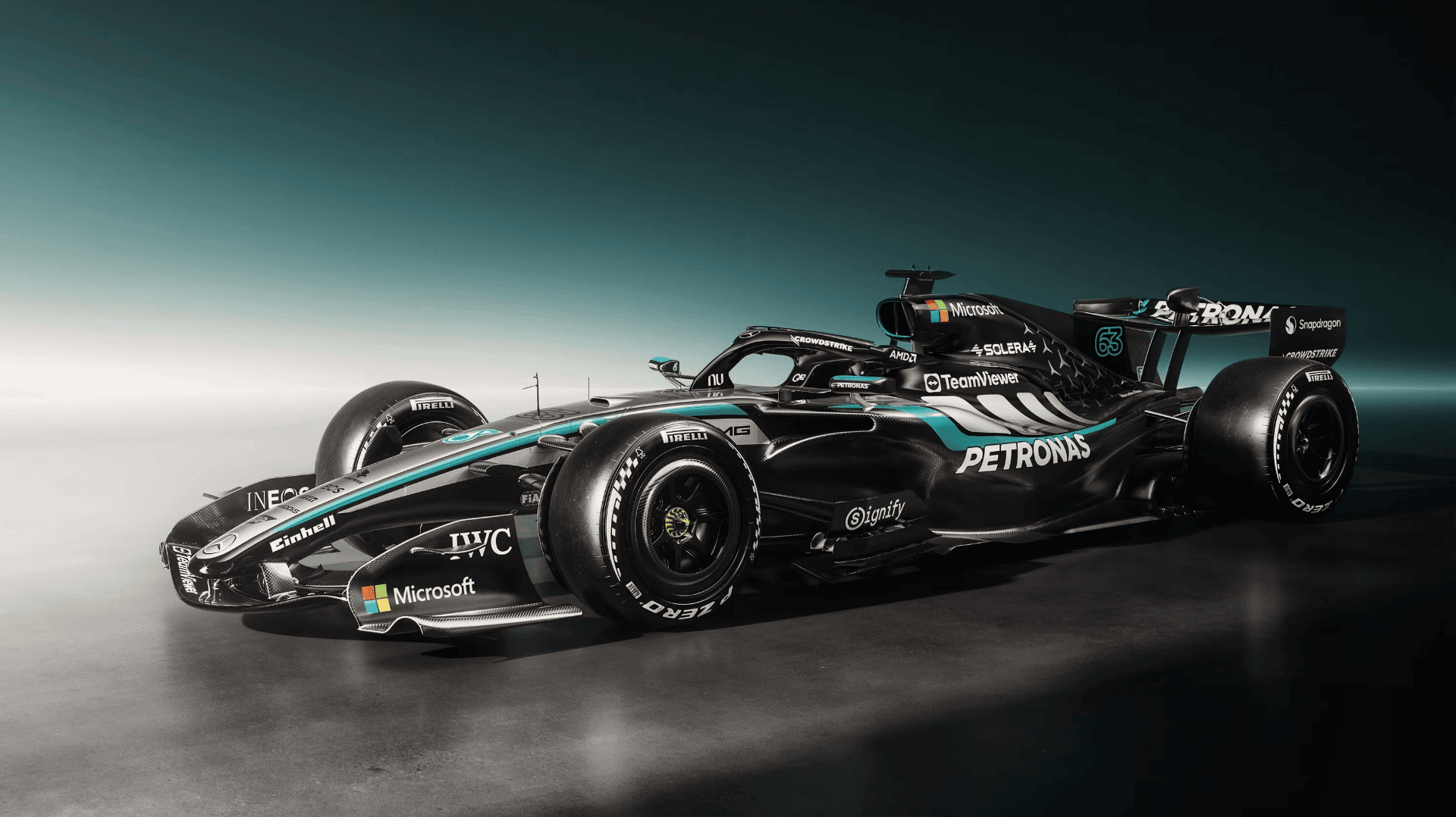 Mercedes divulga primeiras imagens do W17, carro para a temporada 2026