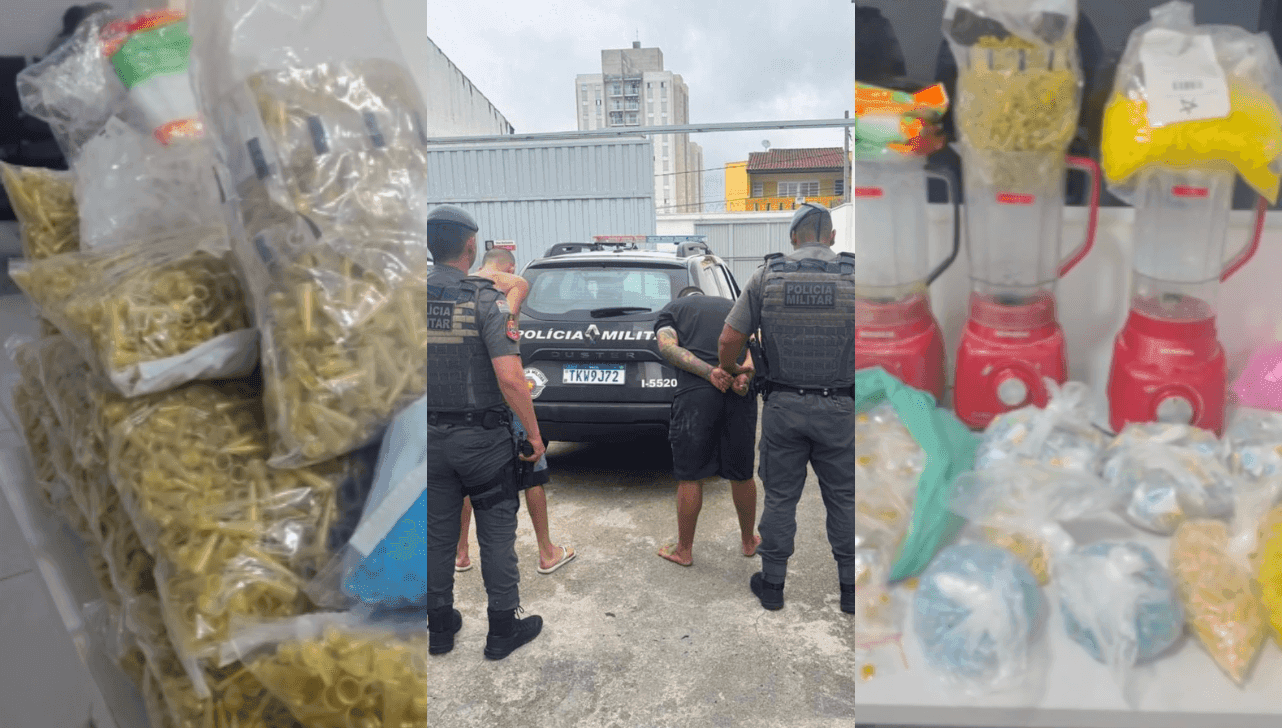Casa bomba era usada pelos suspeitos para preparo e distribuição de drogas