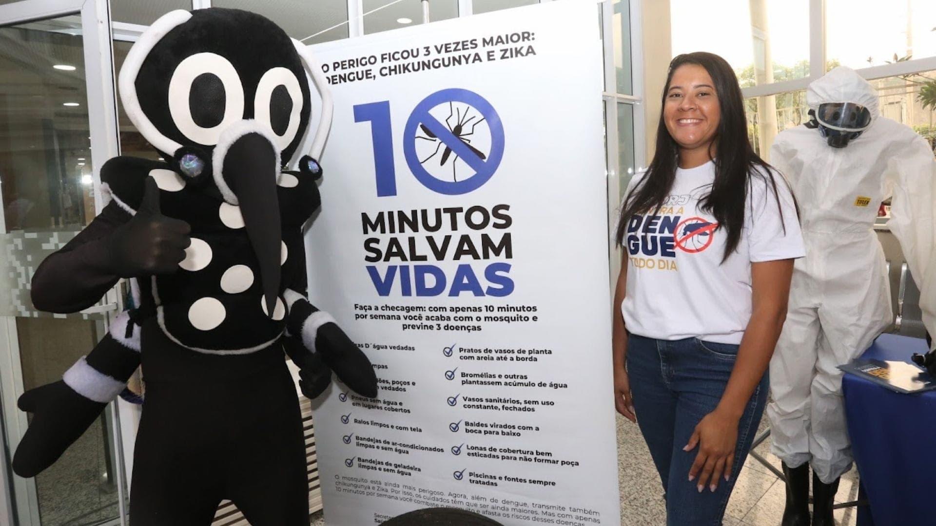 O Estado do Rio registra queda nos casos de dengue