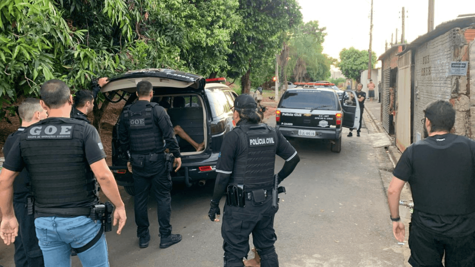 A crime foi realizado pelo suspeito no dia 17 de janeiro