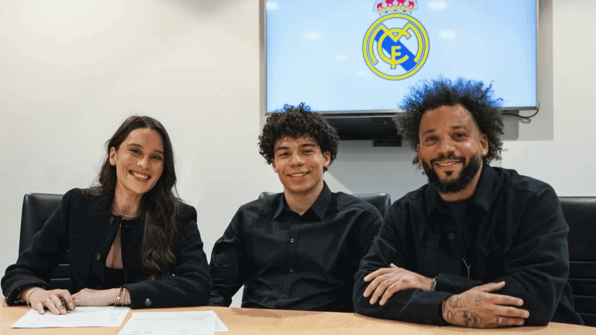 Enzo Alves assina primeiro contrato profissional com Real Madrid
