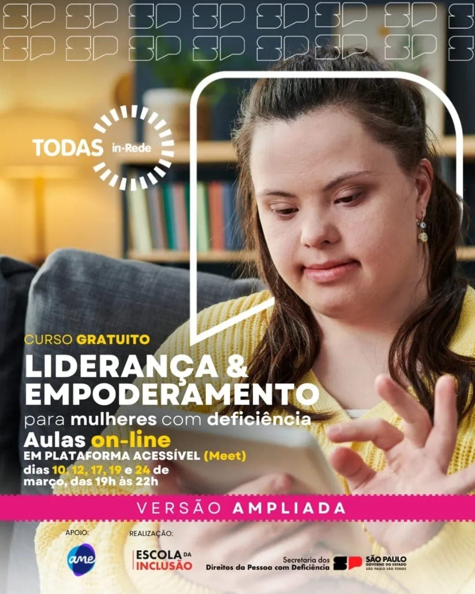 As interessadas podem se inscrever por meio de formulário on-line