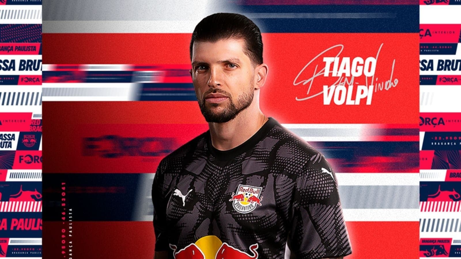 Tiago Volpi, novo goleiro do Bragantino