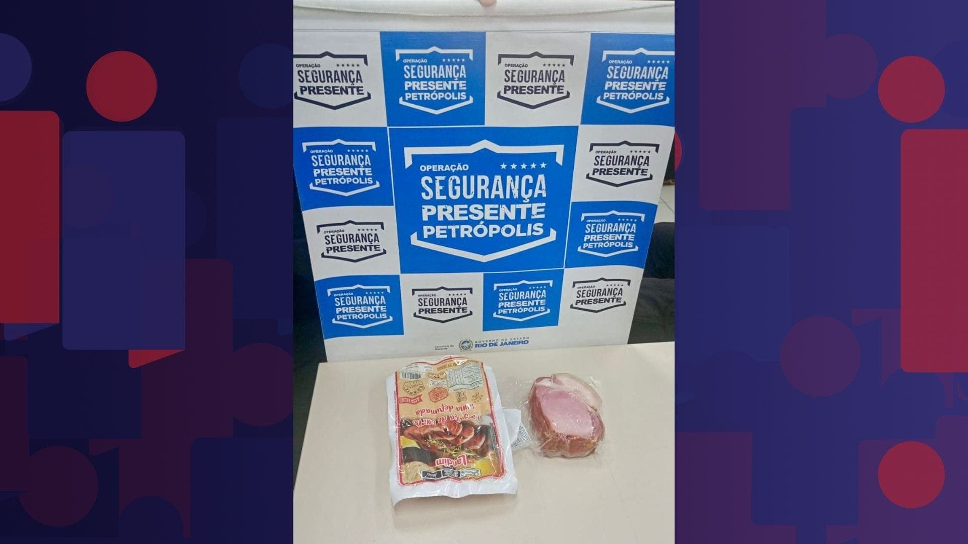Ele tentou resistir à prisão, mas foi contido pelos agentes