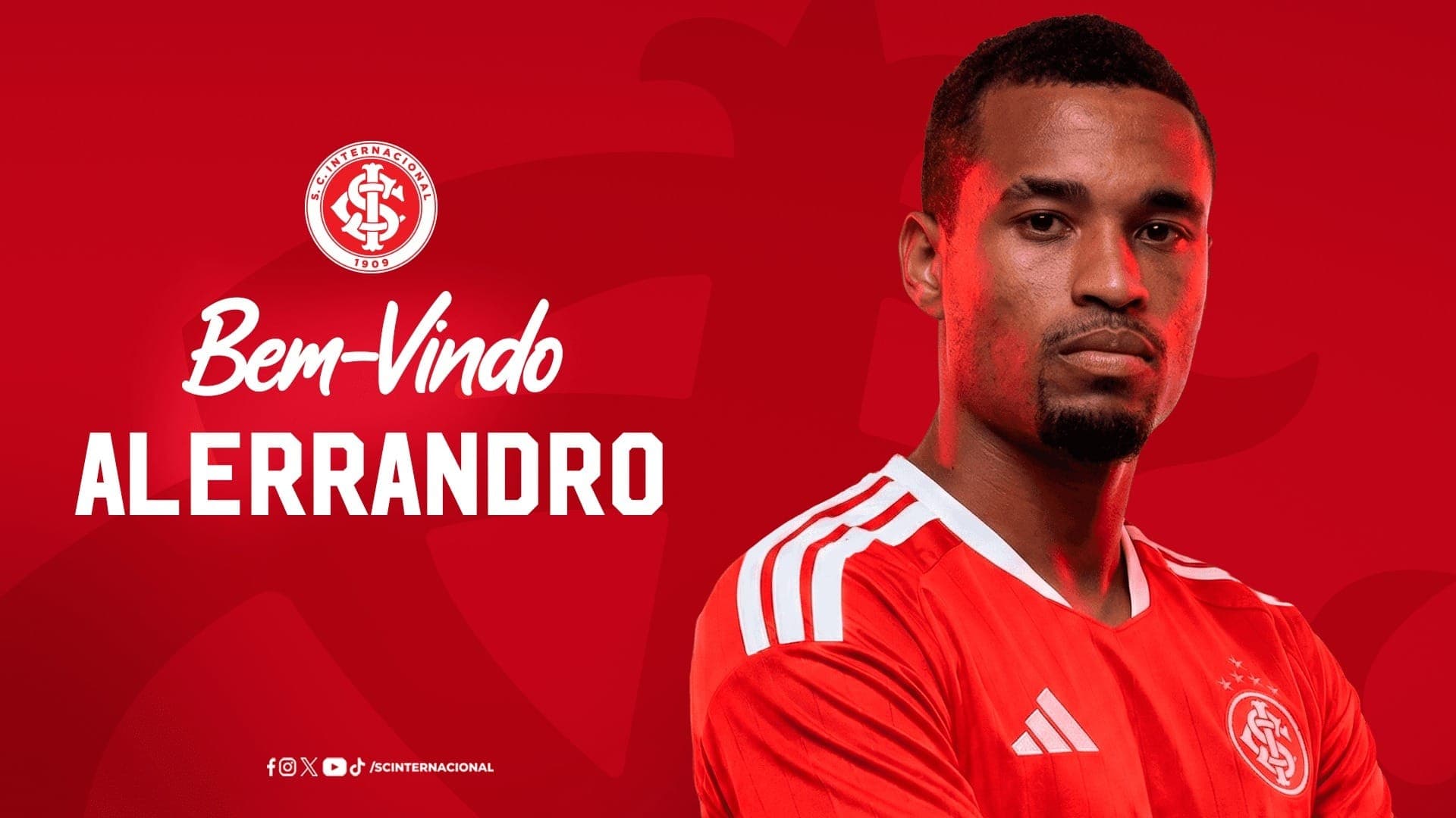 Alerrandro, novo atacante do Internacional