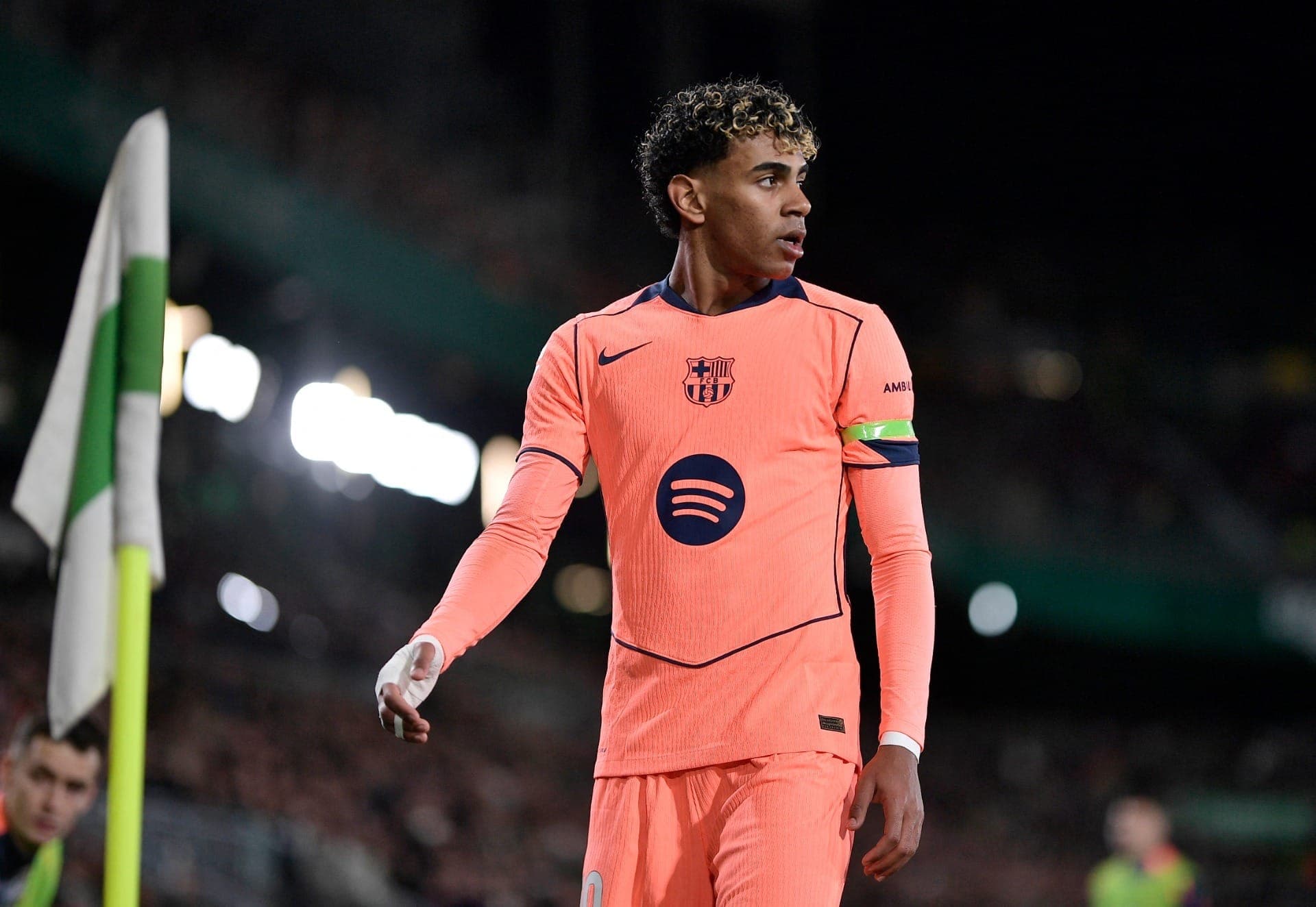Lamine Yamal marcou um dos gols da vitória do Barcelona