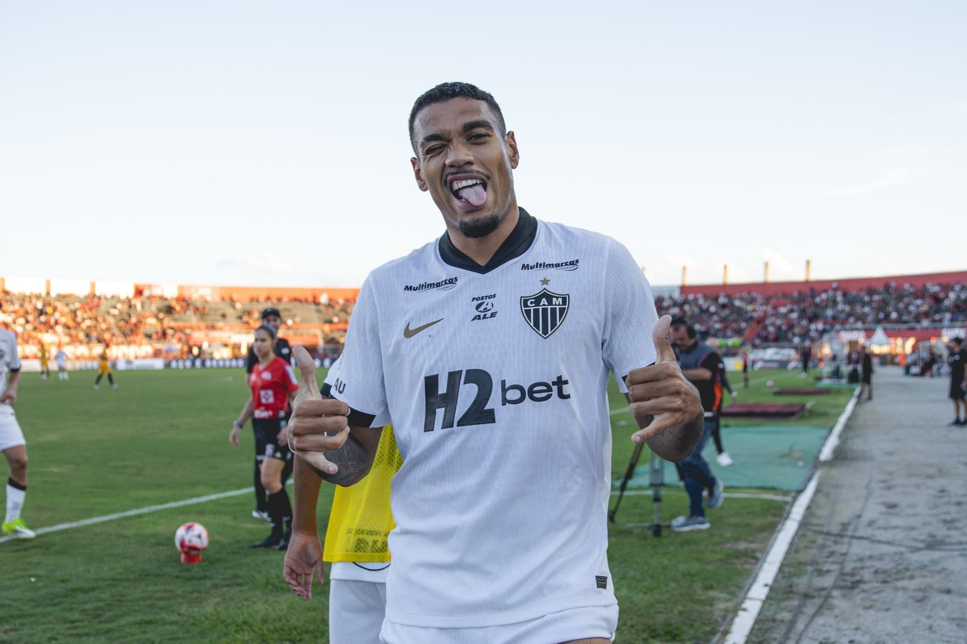 Ruan Tressoldi atualmente joga no Atlético-MG
