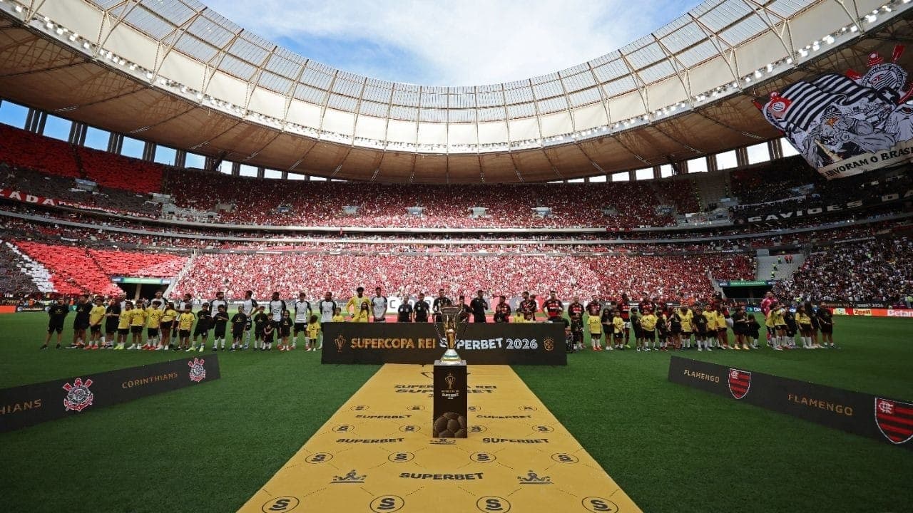 Flamengo x Corinthians na final da Supercopa