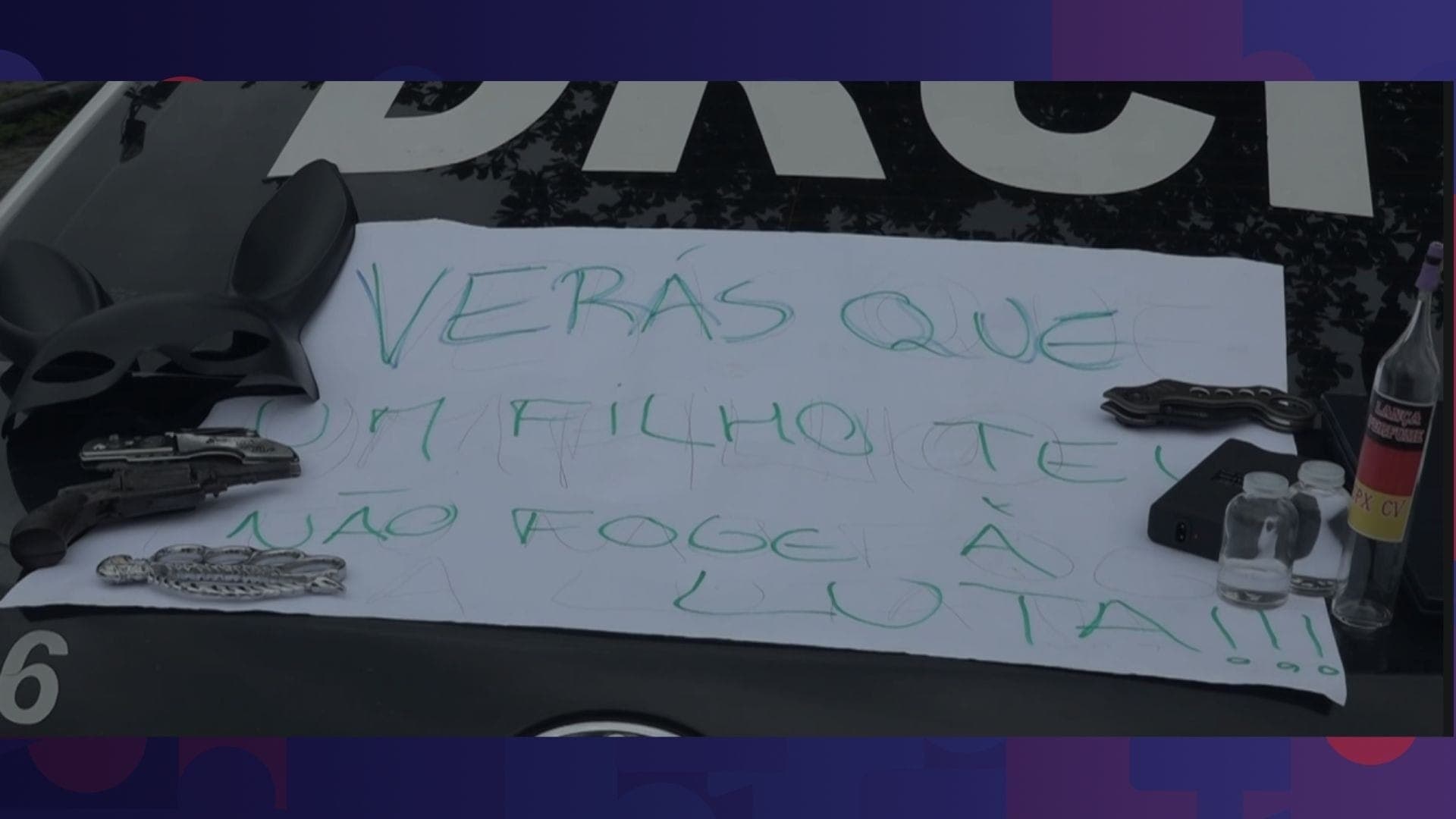 A Polícia Civil afirma que impediu um ataque terrorista com bombas que estava programado para acontecer no Centro do Rio
