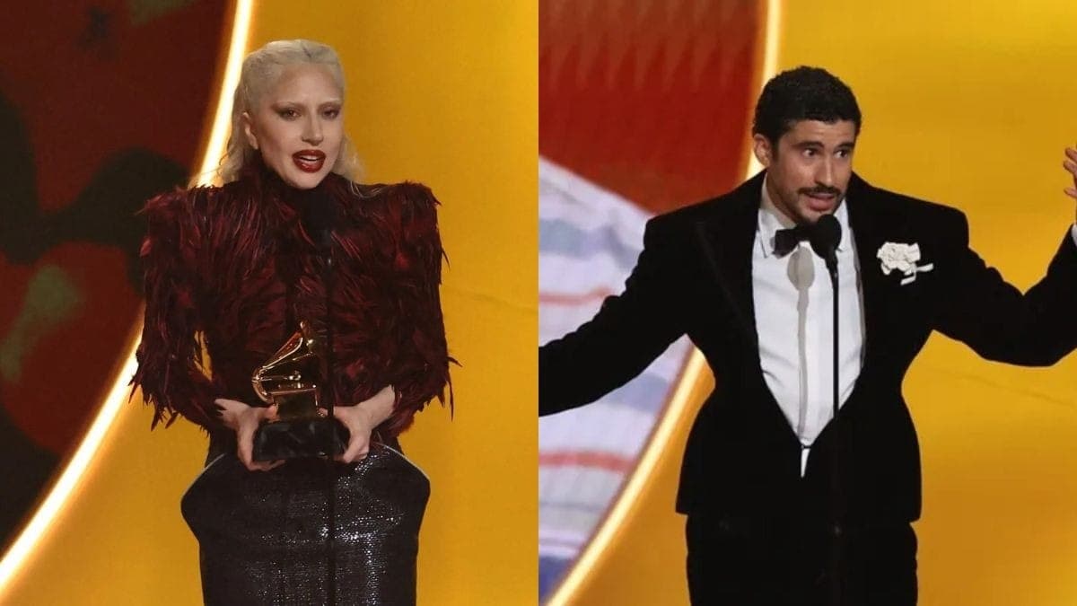 Lady Gaga celebrou vitórias de Bad Bunny