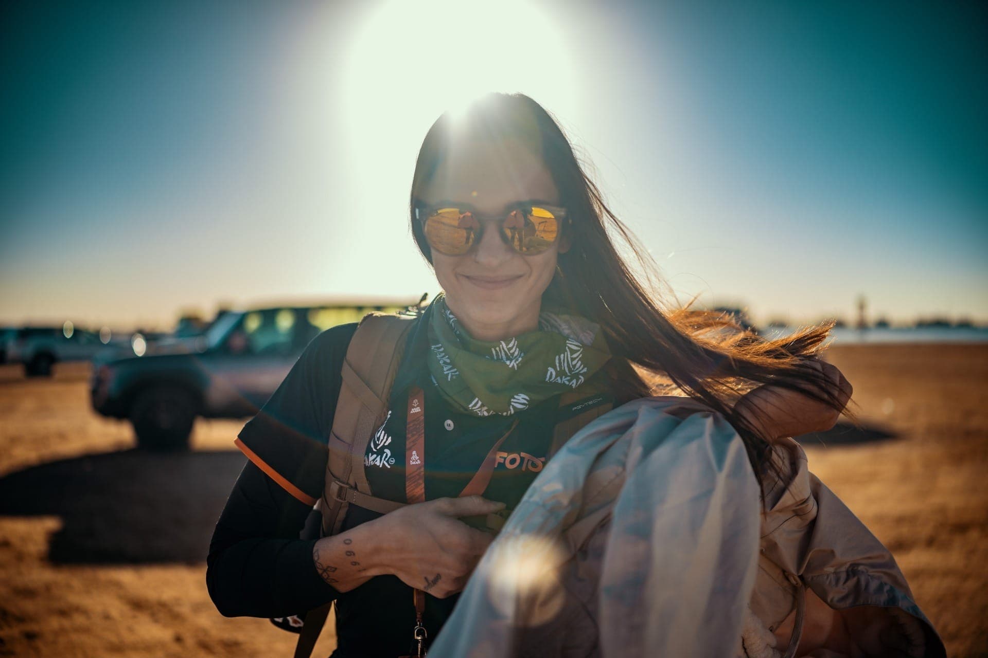 Victoria Kimie registrou o Rally Dakar com sensibilidade e técnica apurada