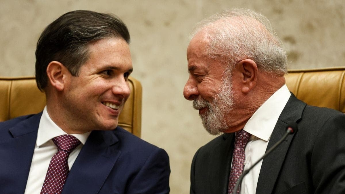 Lula e Hugo Motta na abertura do Ano Judiciário de 2026