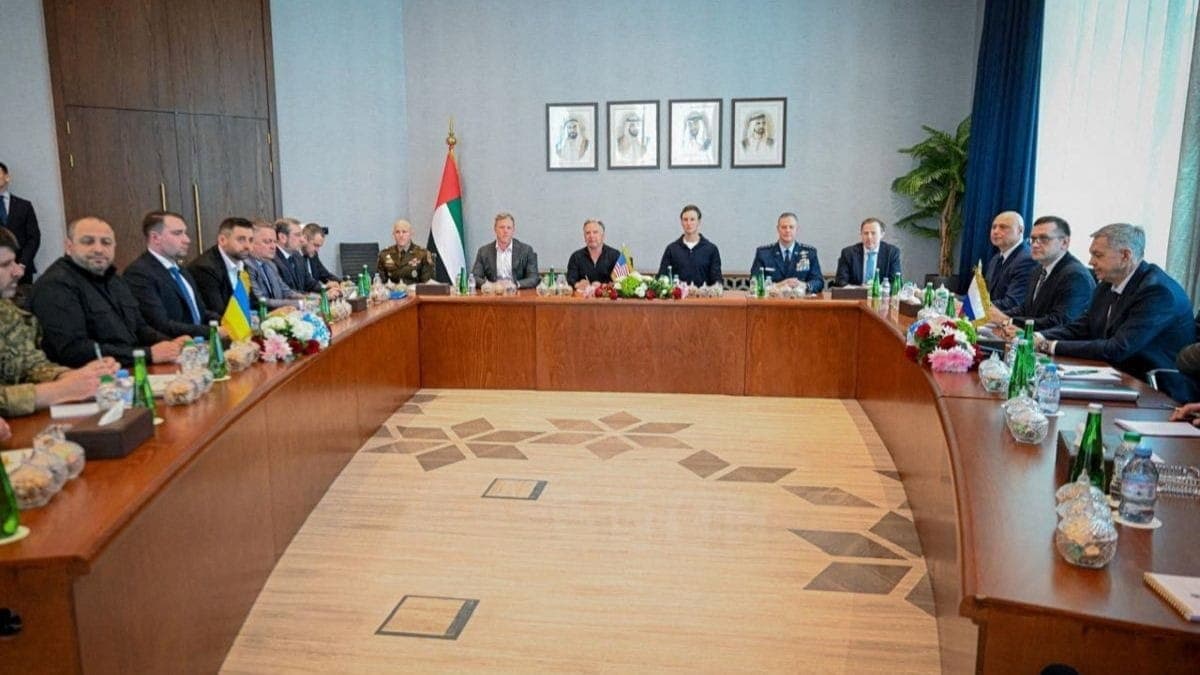 Segunda rodada de negociações entre EUA, Rússia e Ucrânia.