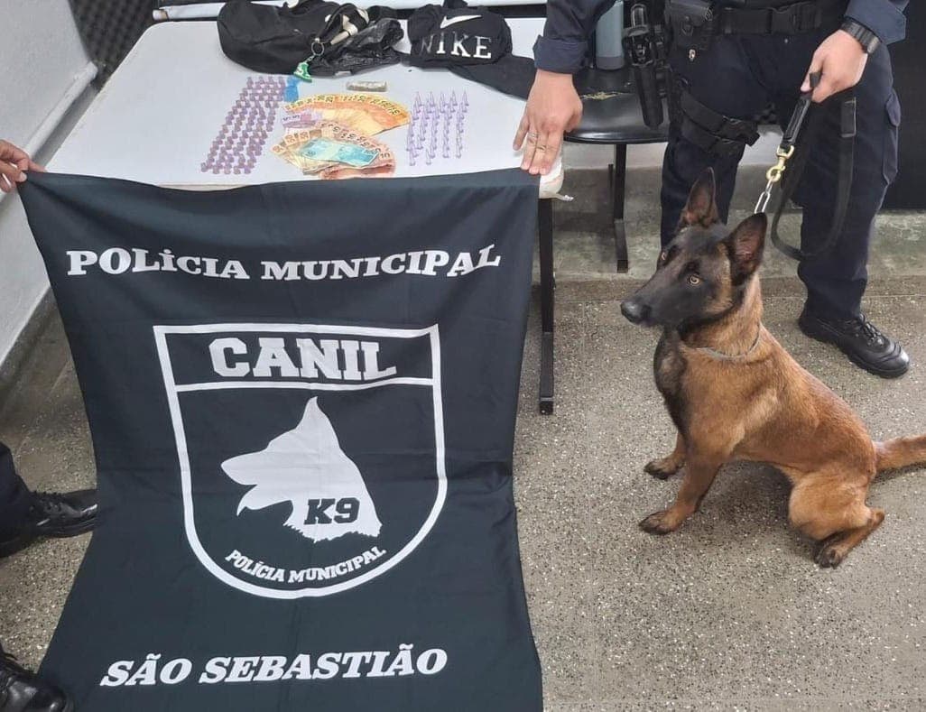 Suspeito de tráfico de drogas é preso após tentar fugir em São Sebastião