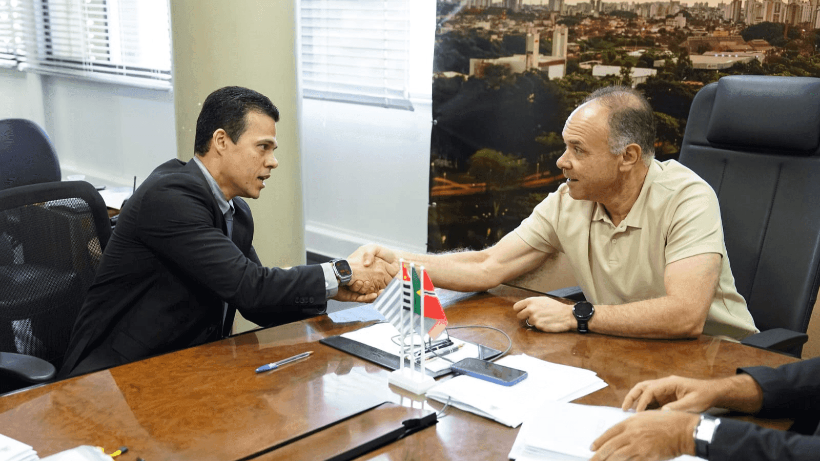 Frank Oliveira Cavalcante foi empossado nesta quinta-feira (5)