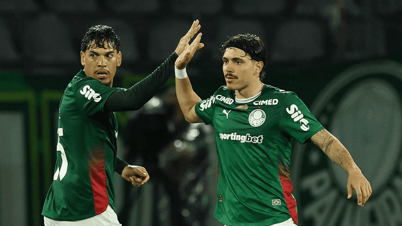 Gomez e Mauricio fizeram gols na vitória do Palmeiras