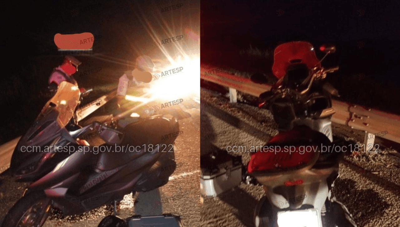 Ocorrência foi registrada no sentido oeste da rodovia